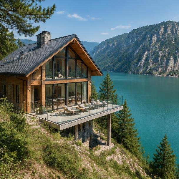 Cabana montană de lux