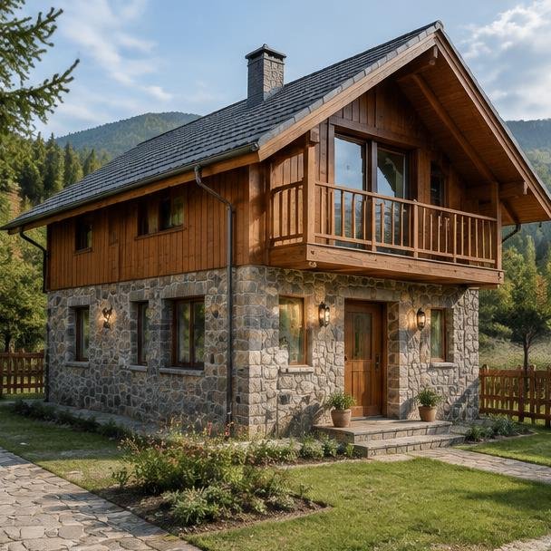 Casă de sat plină de farmec