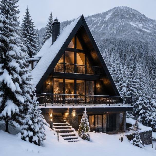 Cabana montană de lux